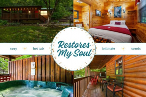 Cabin 4 Studio Cabin with Hot Tub, Nature Trails and Fire Pit